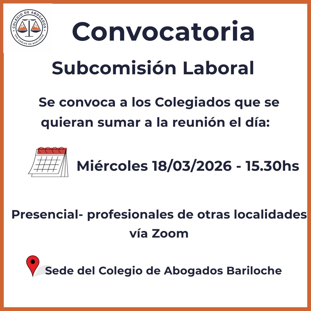 colegio abogados bariloche